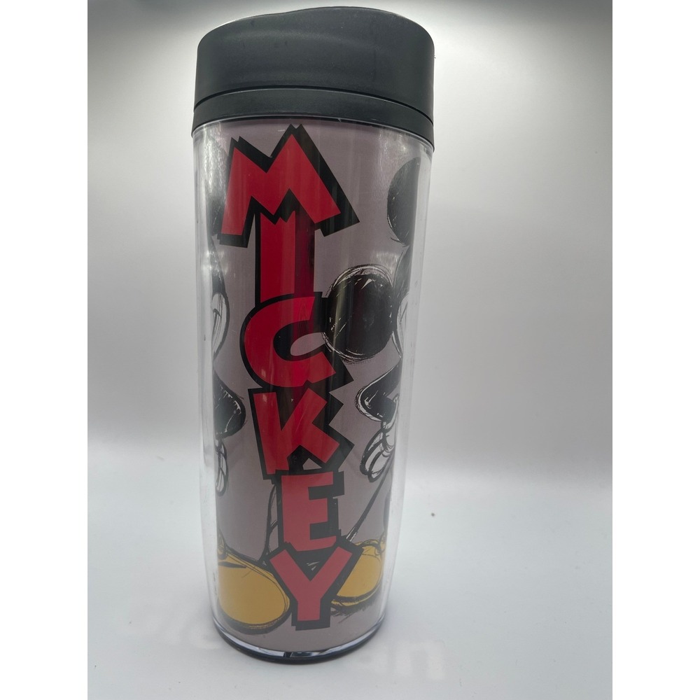Jerry Leigh Disney Mickey Mouse Sketch Travel Tumbler Grey 18oz 533ml #940
